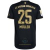 Maglia ufficiale FC Bayern Monaco Thomas Muller 25 Trasferta 2021-22 per Uomo